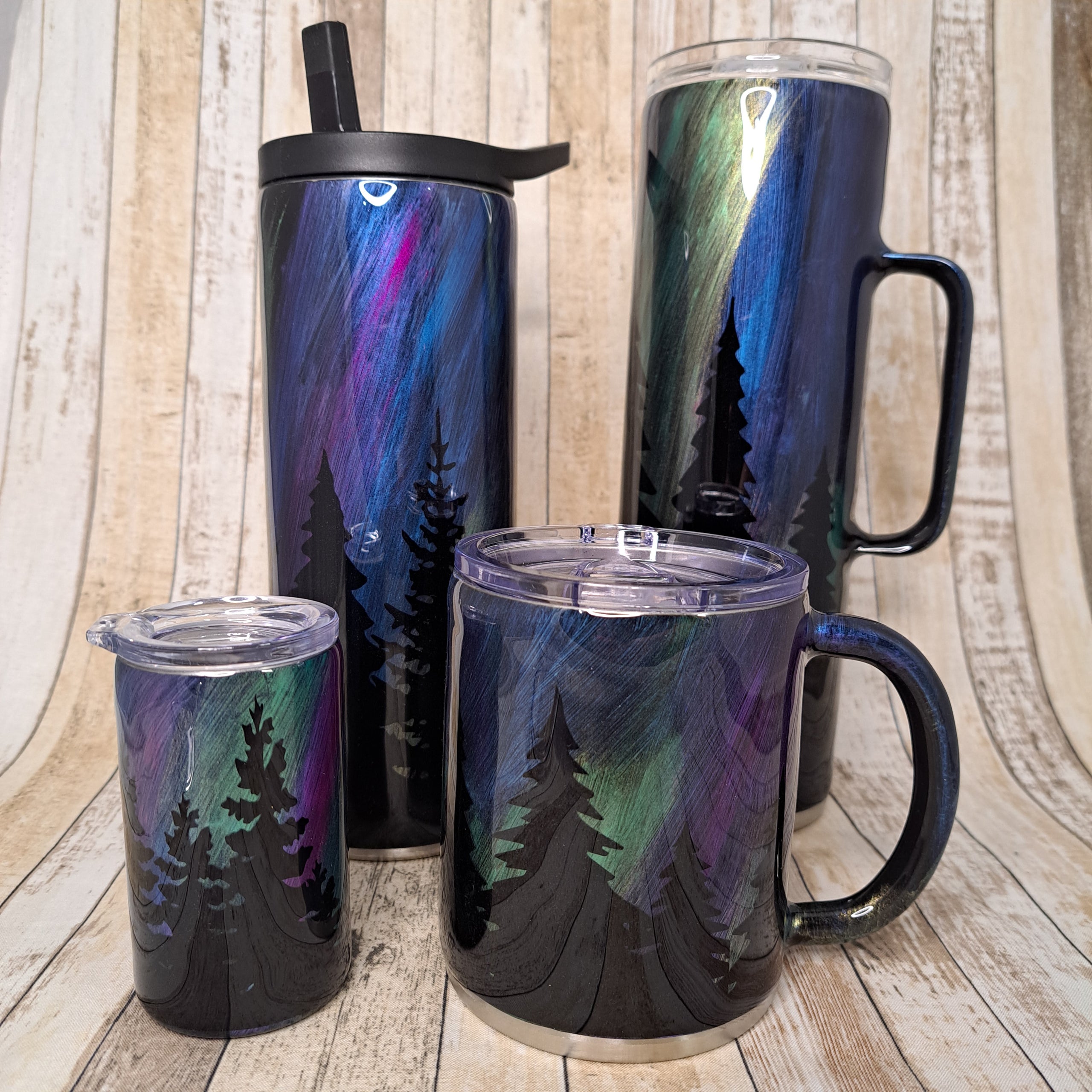 Northern Lights 30oz Custom offers Tumbler